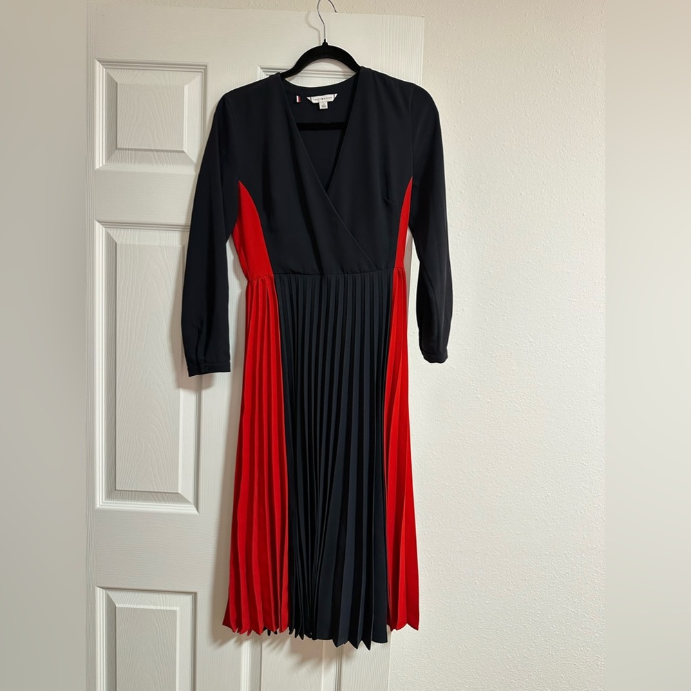 Tommy Hilfiger Pleated Dress